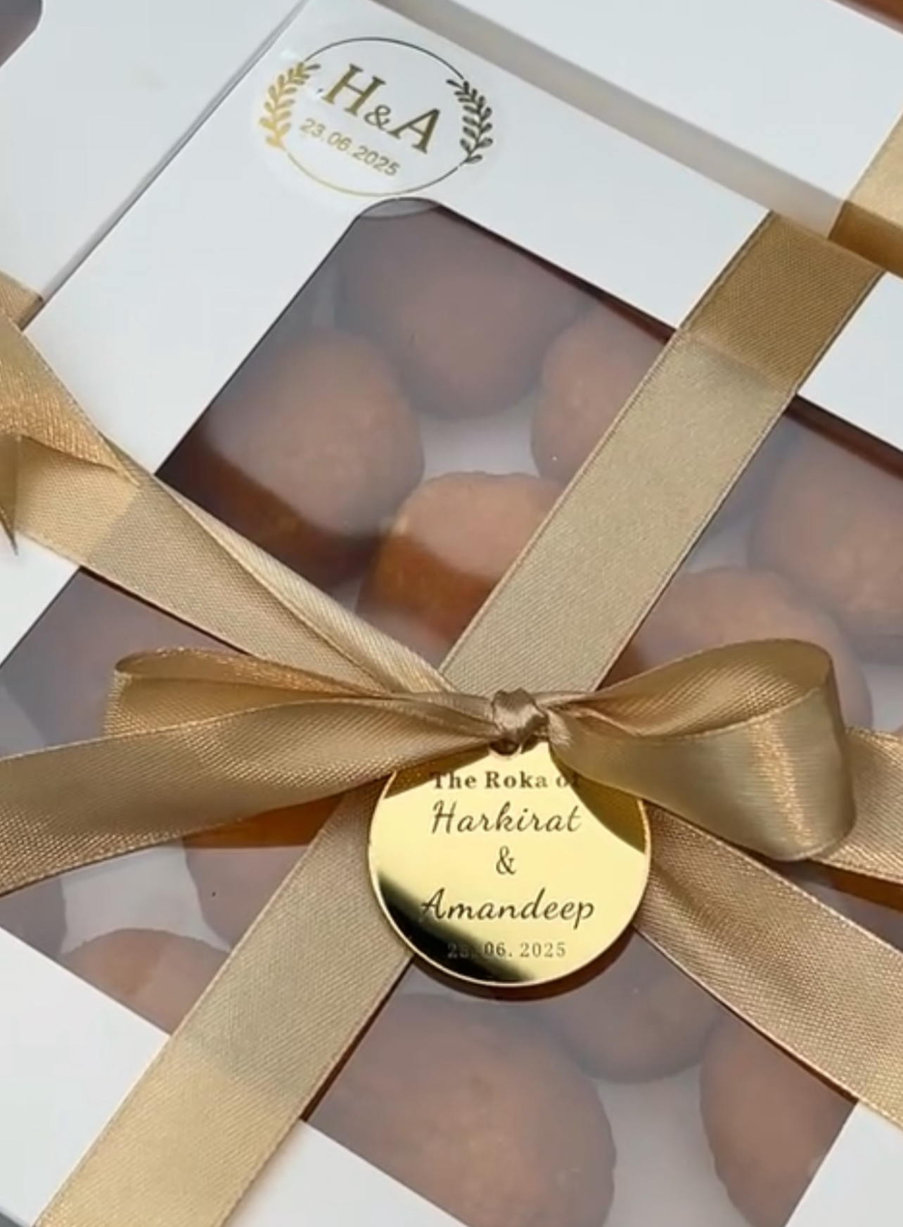 Gepersonaliseerde mithai dozen